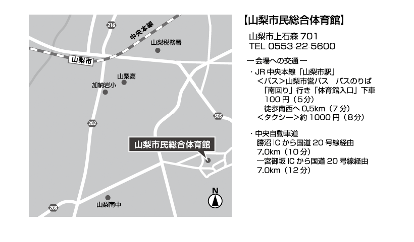 山梨市民総合体育館