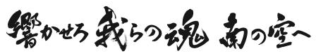 響かせろ 我らの魂 南の空へ