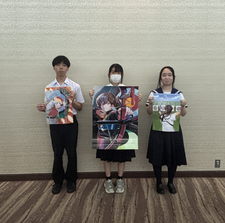 アーチェリー図案