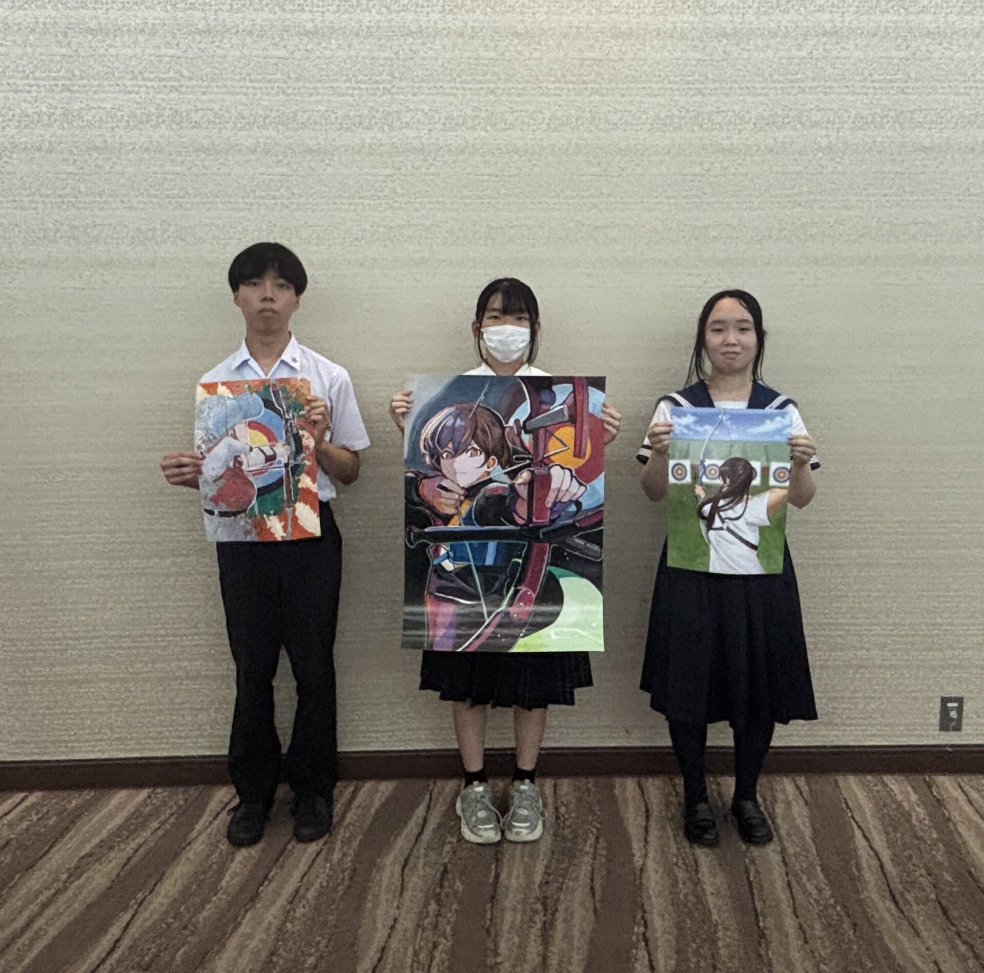 アーチェリー図案